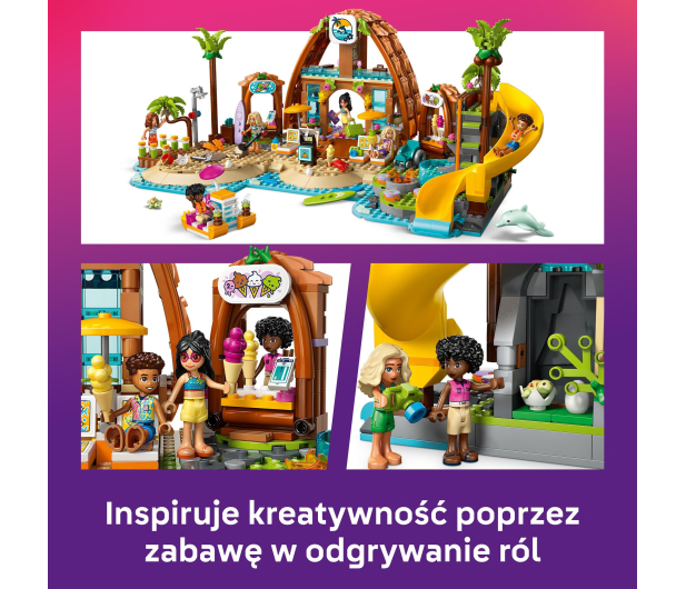 LEGO Friends 42673 Rodzinne wakacje na plaży - 1331632 - zdjęcie 6